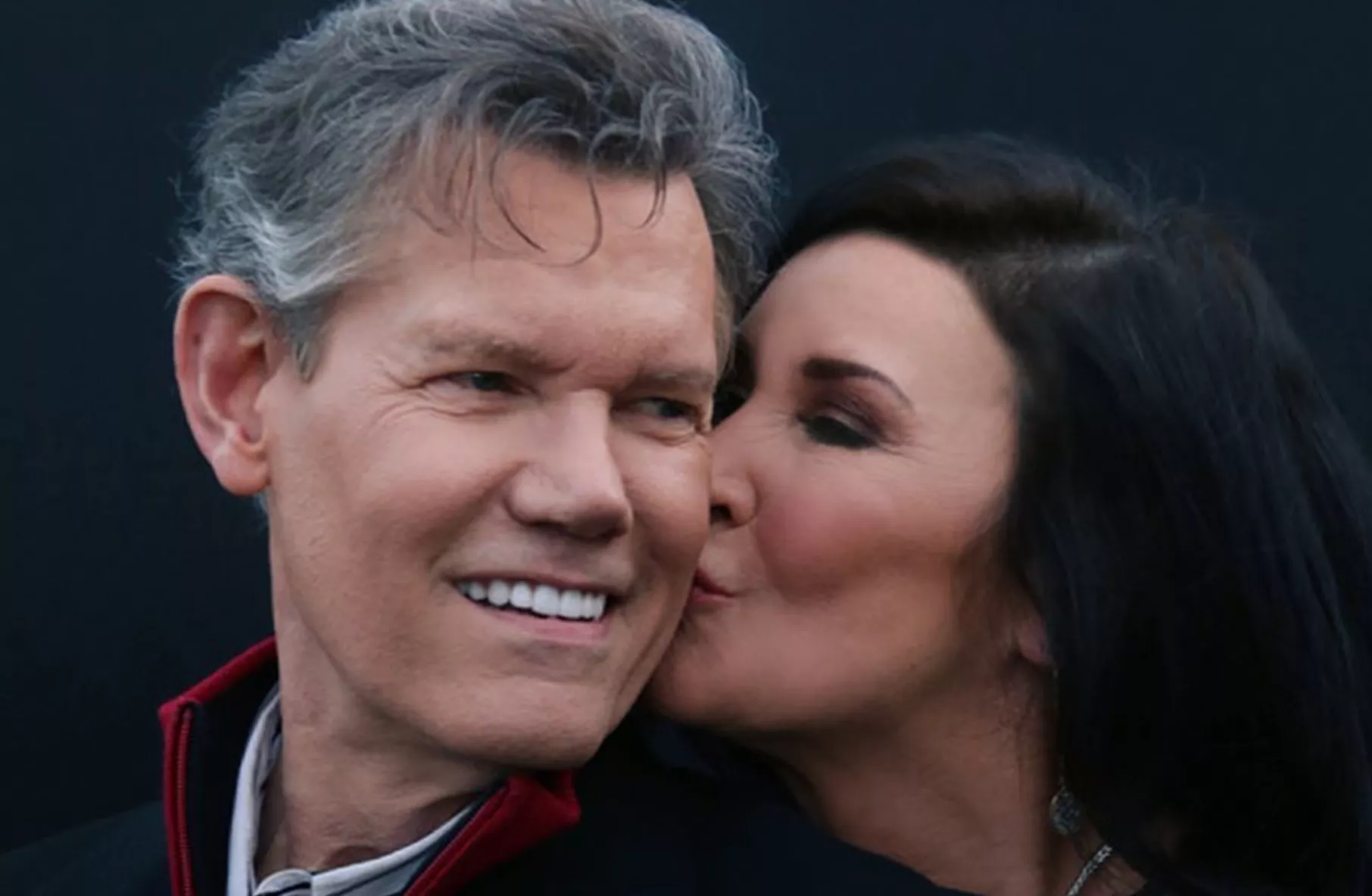 Randy Travis and wife
