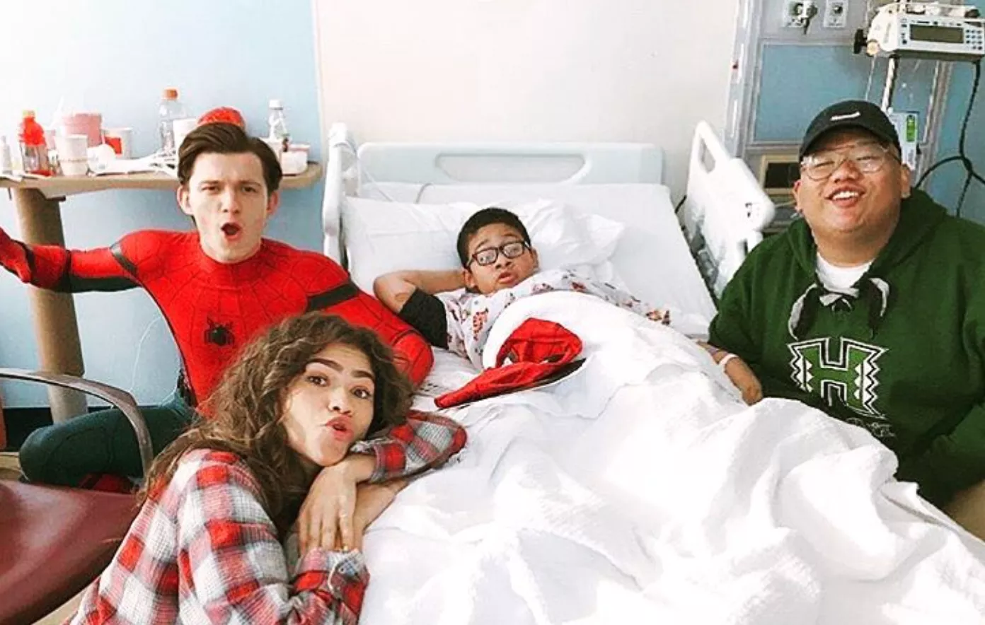 Jacob Batalon, Tom Holland, Zendaya