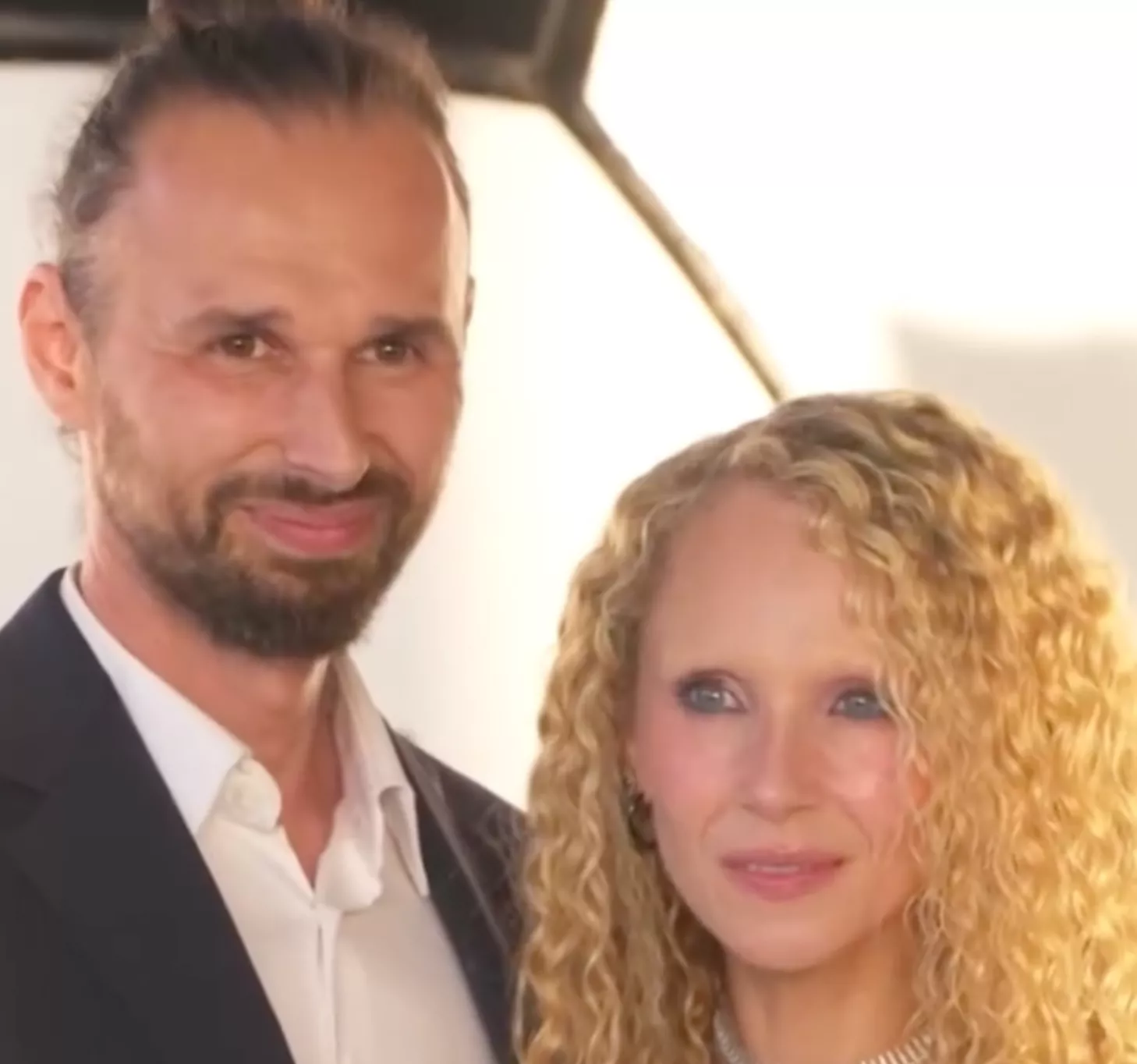 Juno Temple and husband