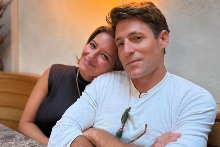 Tony Dokoupil and wife Katy Tur
