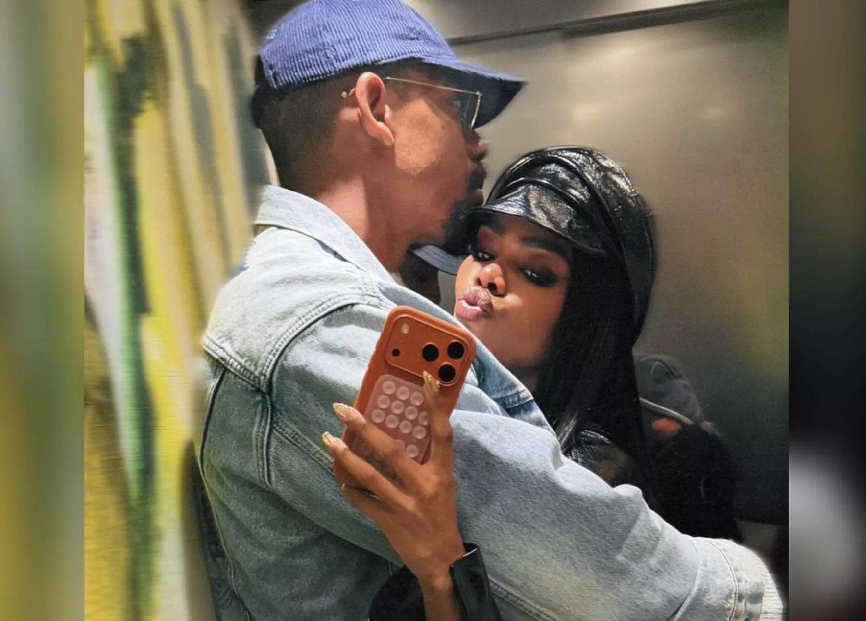 Aaron Pierre and Teyana Taylor