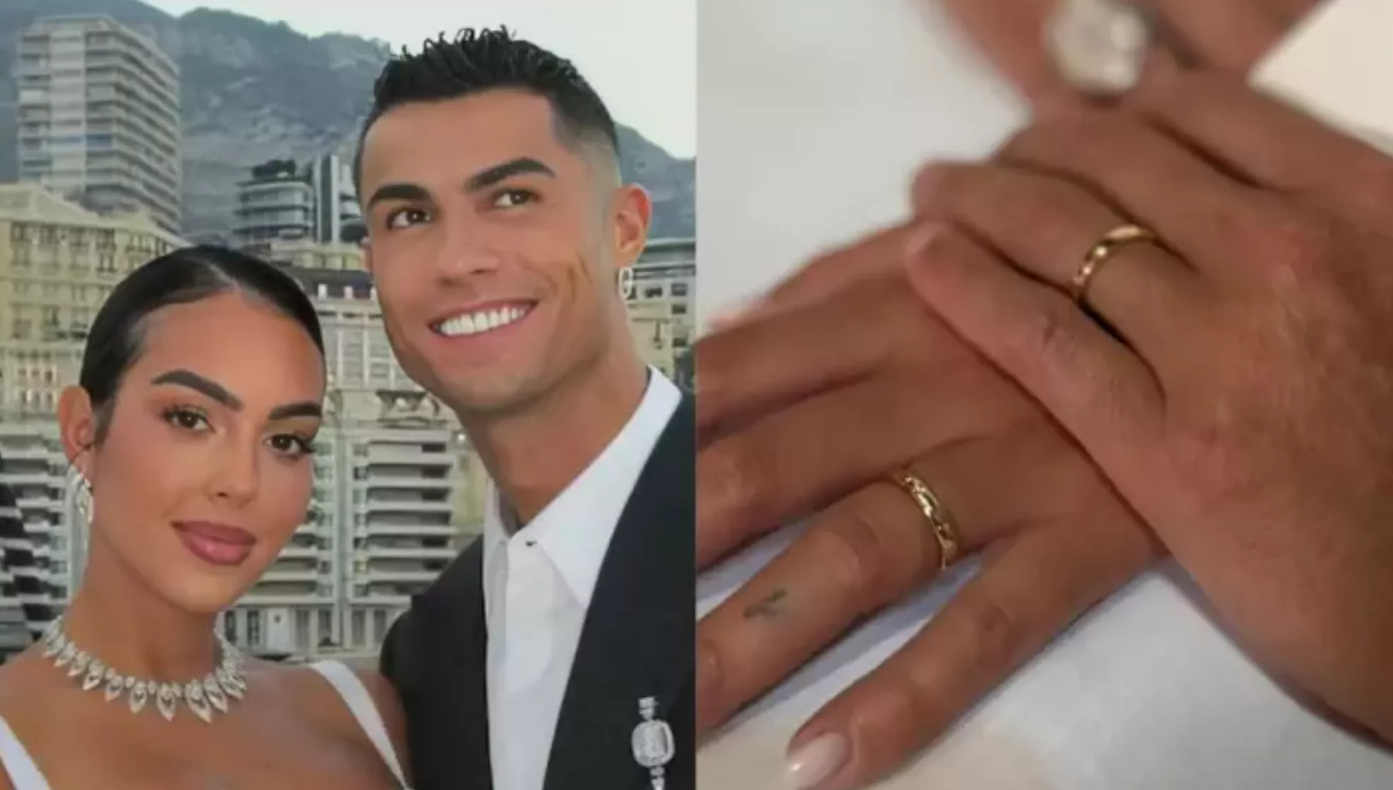 Cristiano Ronaldo wedding rings