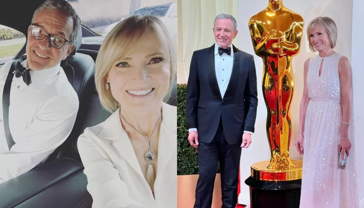 Bob Iger and Willow Bay