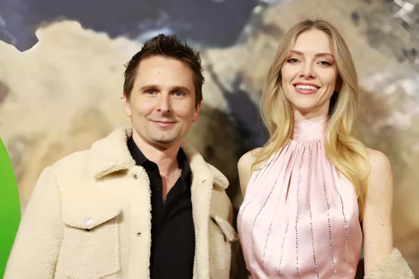 Matt Bellamy and Elle Evans