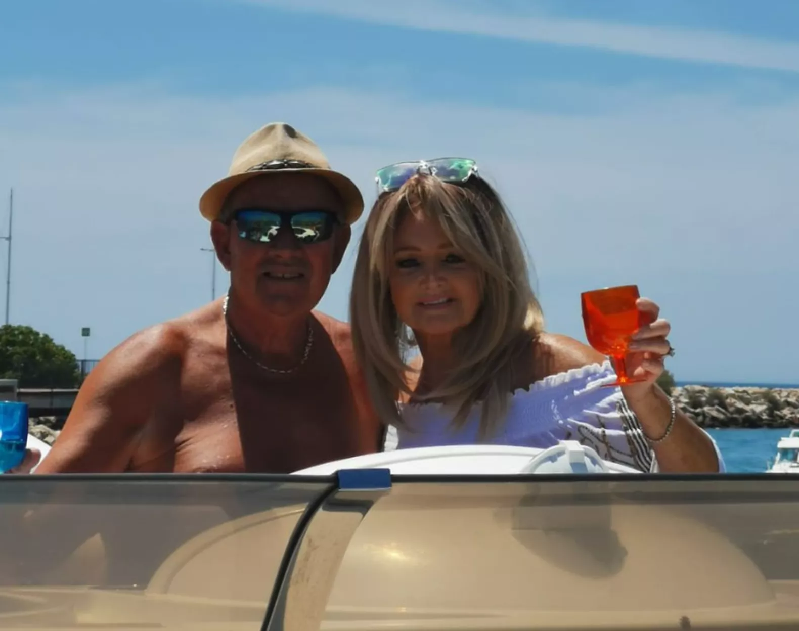 Bonnie Tyler and husband