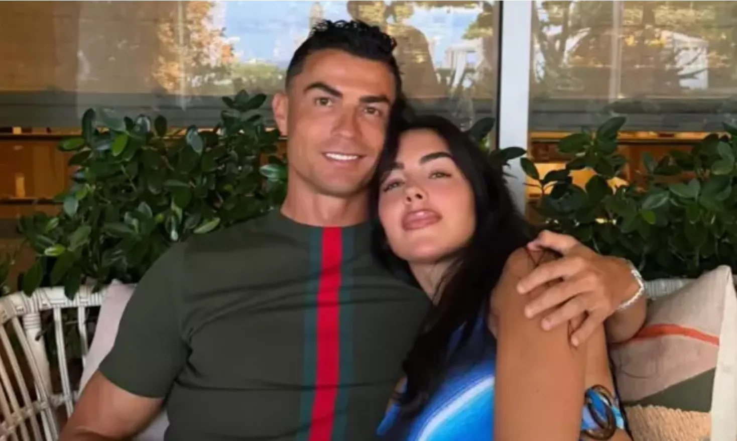 Cristiano Ronaldo and Georgina Rodriguez