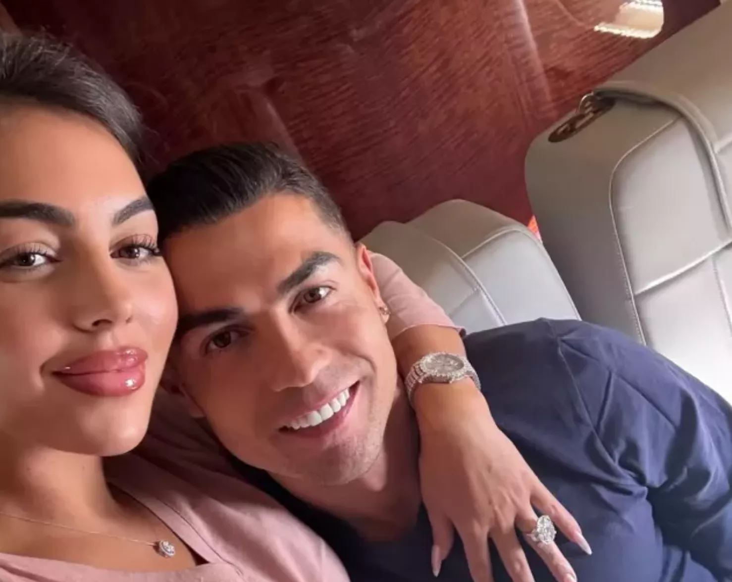 Cristiano Ronaldo and Georgina Rodriguez