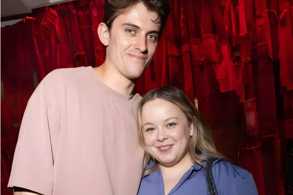 Nicola Coughlan and Jake Dunn