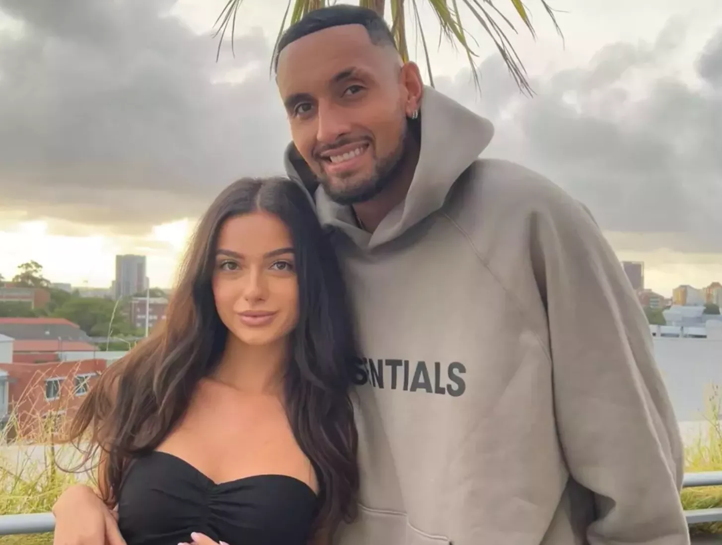 Nick Kyrgios and Costeen Hatzi