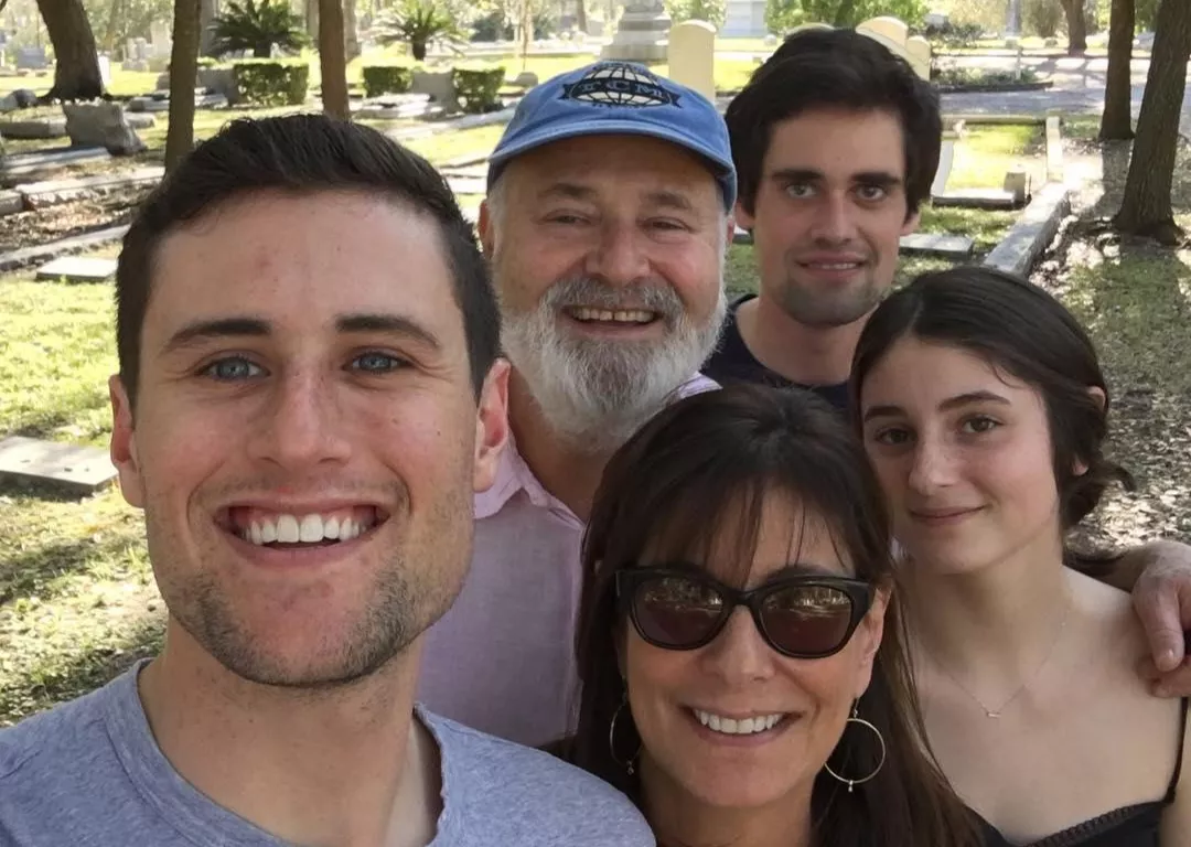 Nick Reiner and Reiner family