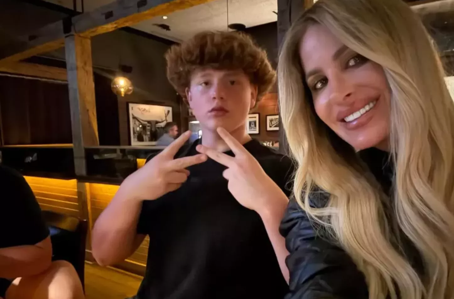 Kim Zolciak and KJ