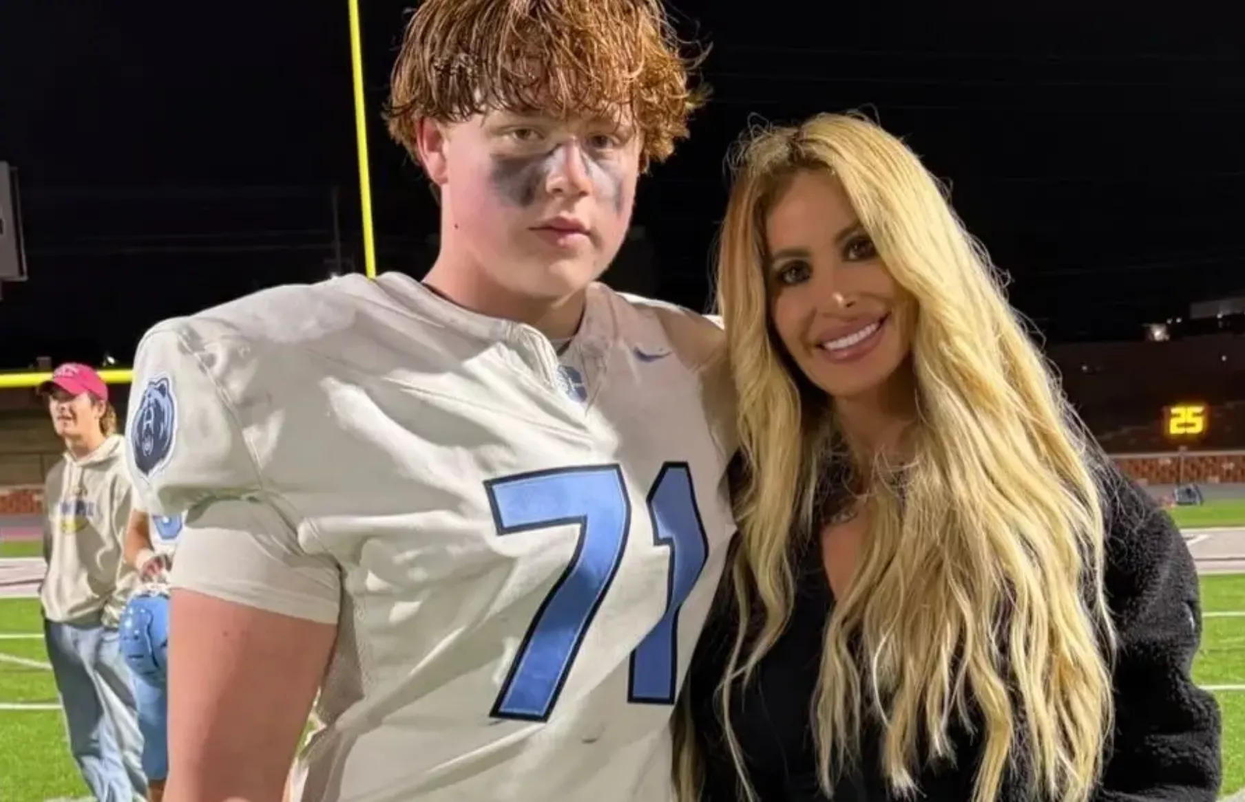Kim Zolciak and son KJ