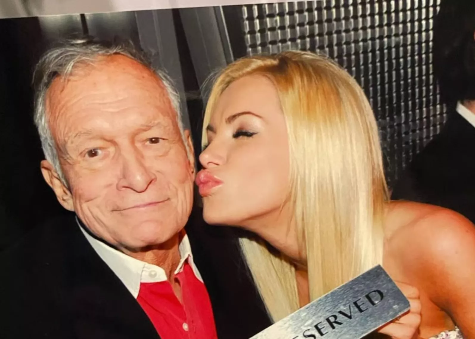 Crystal Hefner and Hugh Hefner