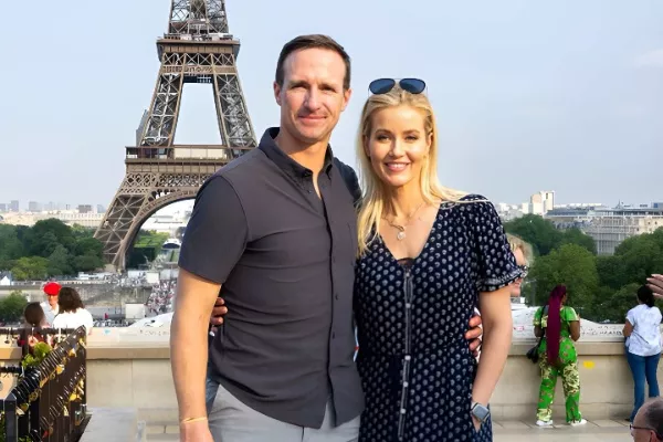 Brittany Brees and Drew Brees