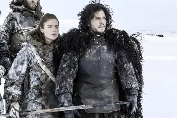 Kit Harington and Rose Leslie