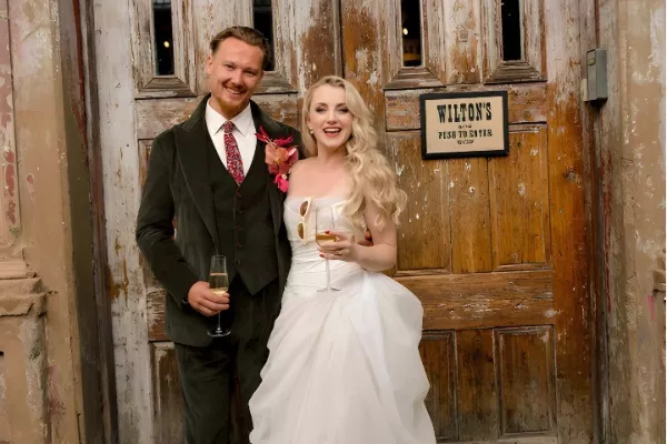 Evanna Lynch and Denis Skinner
