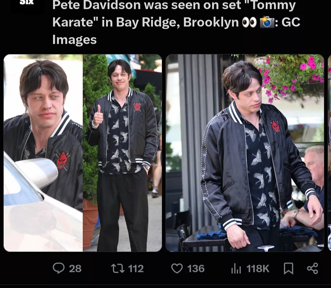 Pete Davidson new look