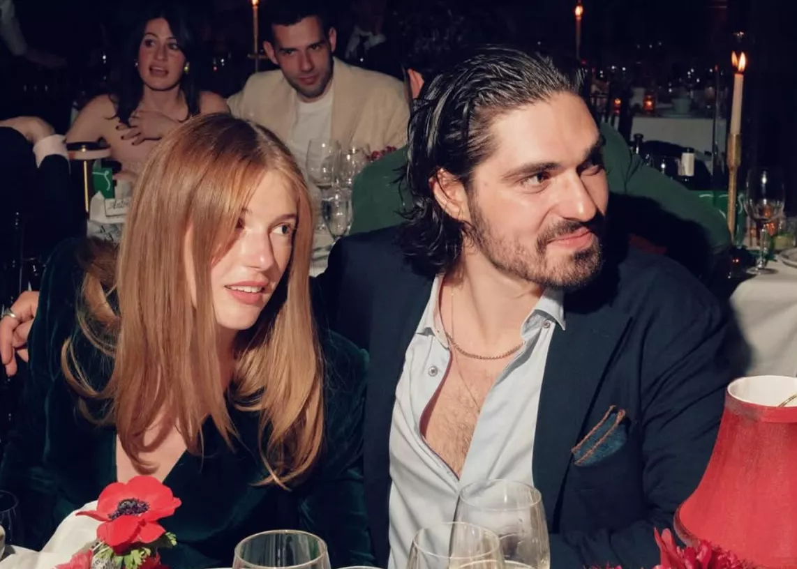 Maggie McGraw and fiance James Rubin