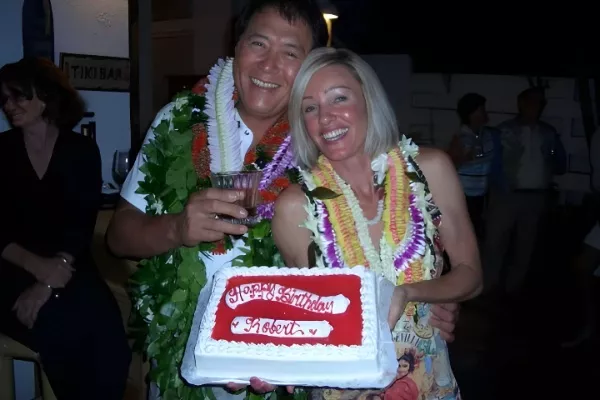 Robert Kiyosaki and Kim