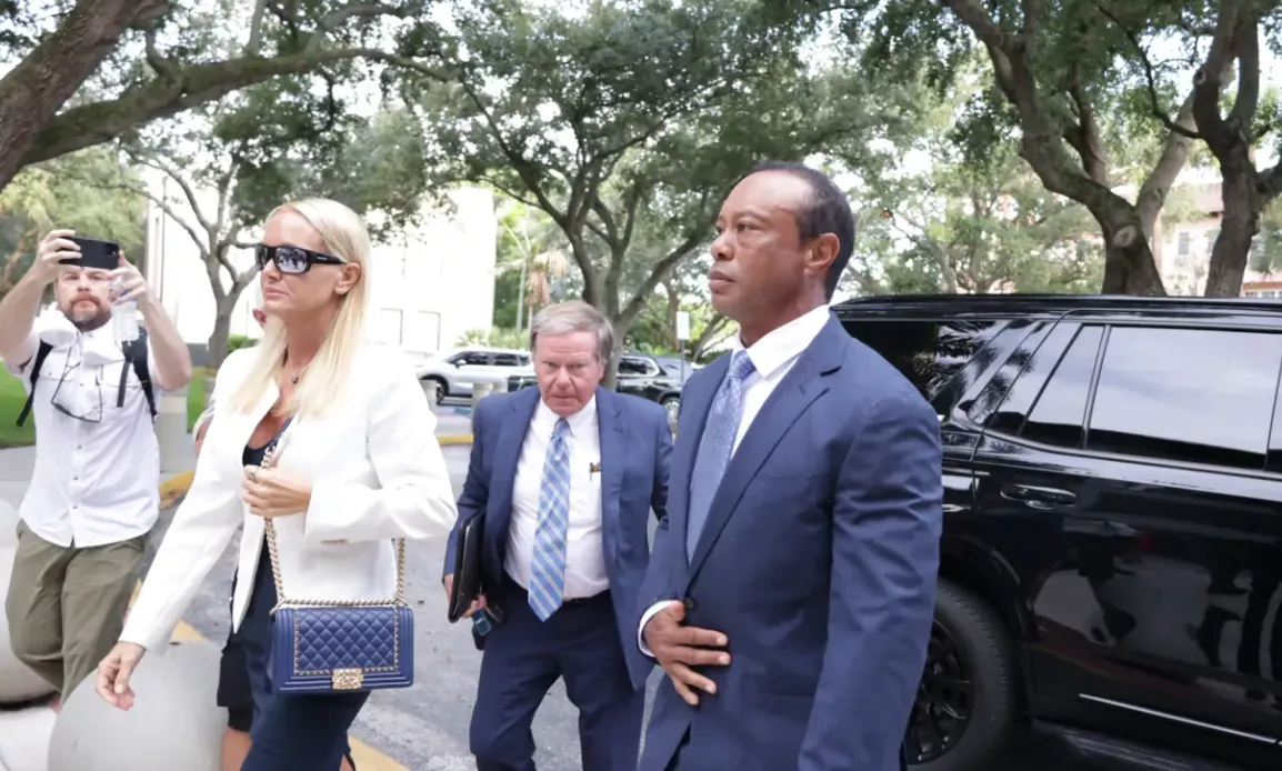 Vanessa Trump and Tiger Woods