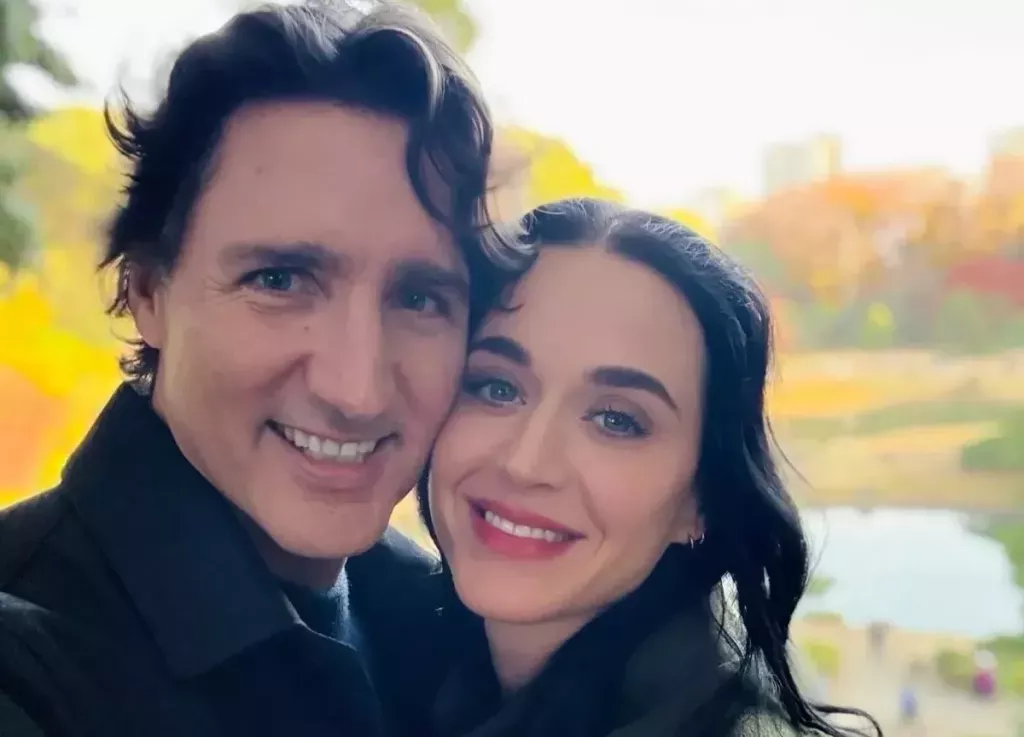 Katy Perry and Justin Trudeau