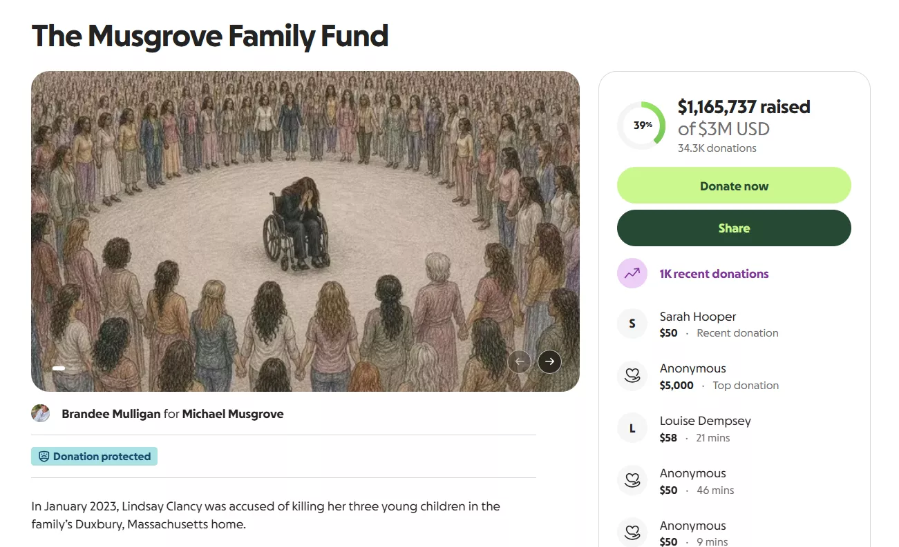 Lindsay Clancy parents' GoFundMe