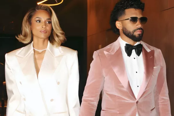 Ciara and Russell Wilson