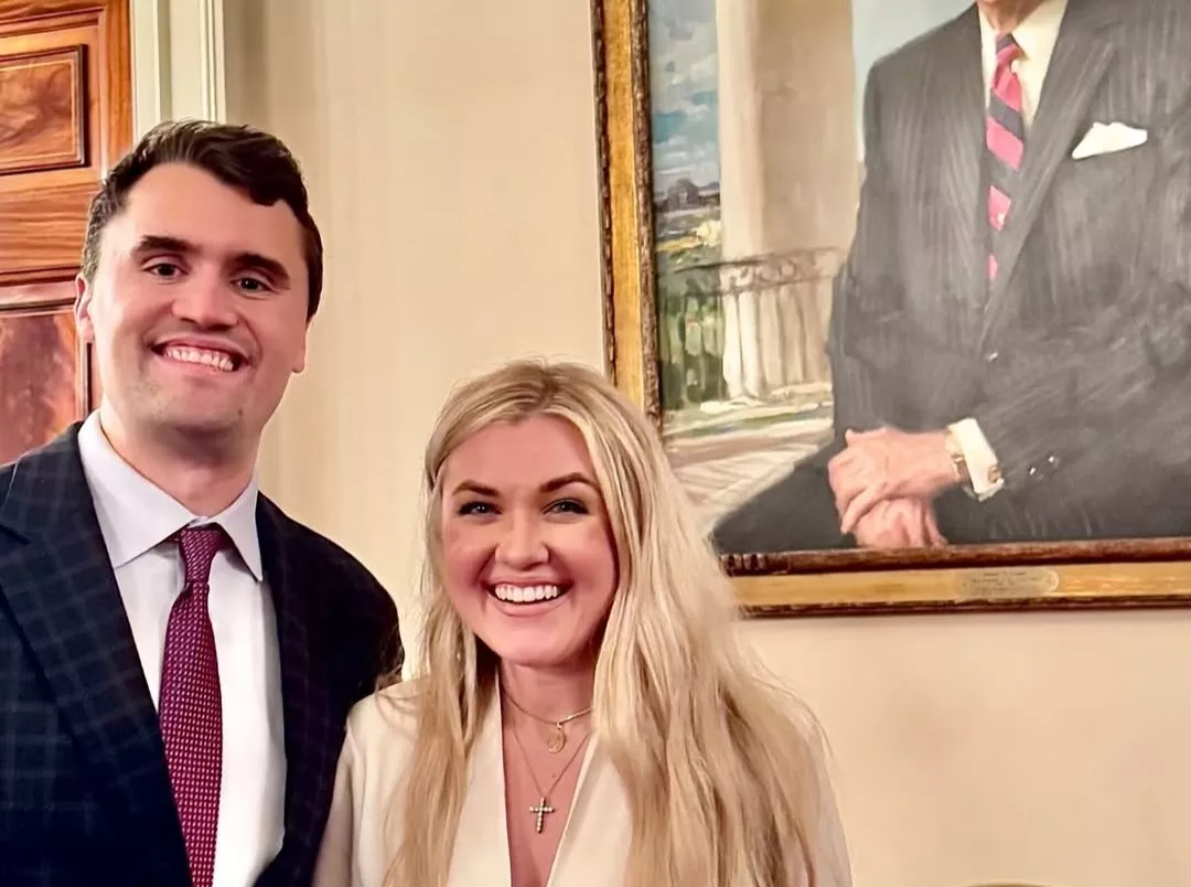Erika and Charlie Kirk