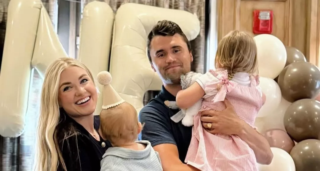 Charlie and Erika Kirk