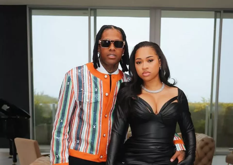 Lil Durk and fiancee India Royale