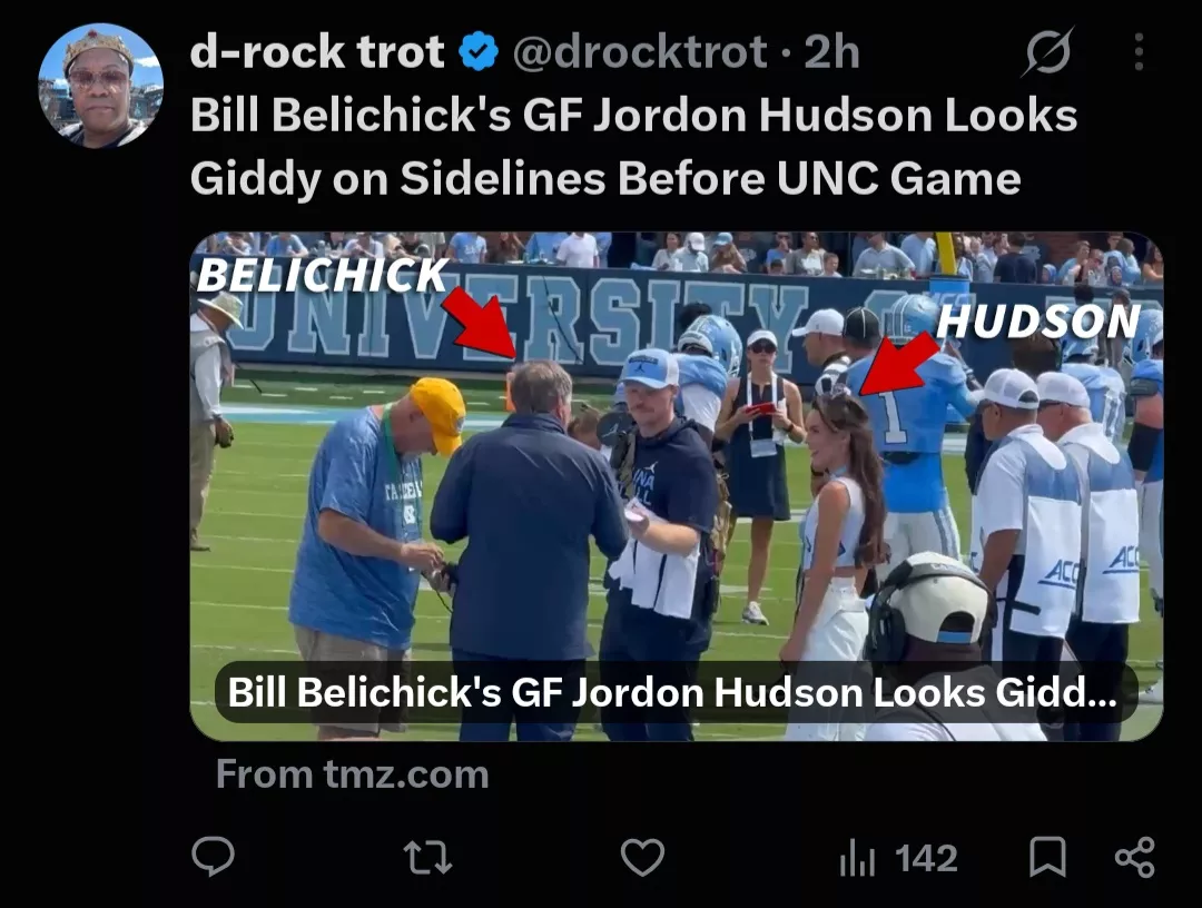 Bell Belichick and Jordon Hudson