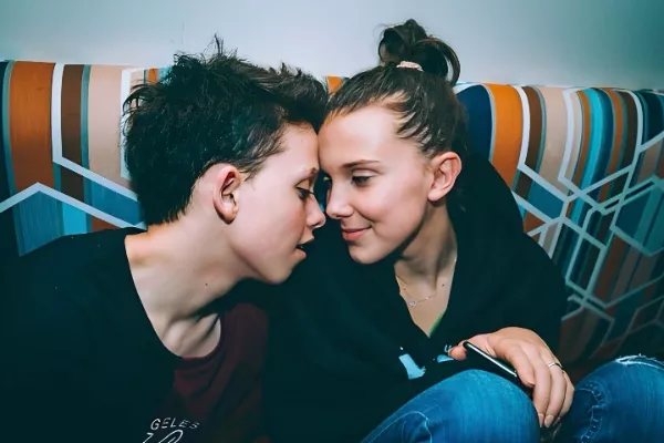 Millie Bobby Brown and Jacob Sartorius