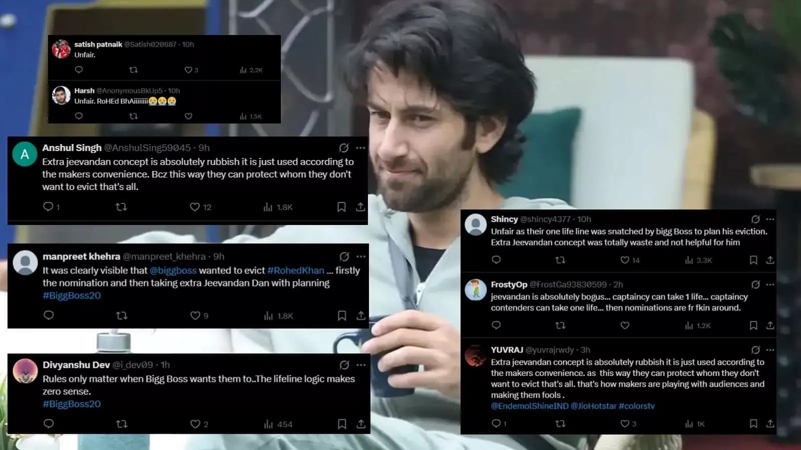 Rohed Khan evicted