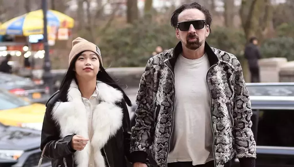 Nicolas Cage and wife Riko Shibata