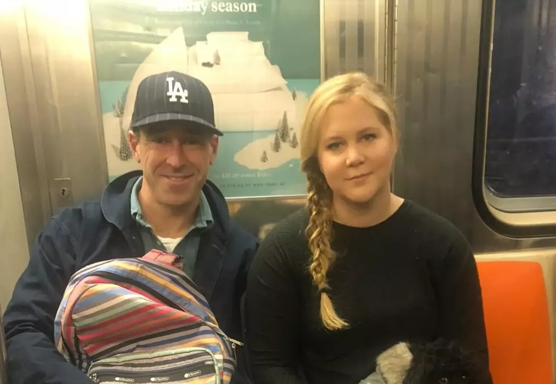 Amy Schumer and Chris Fischer