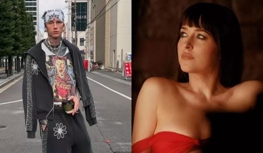 MGK and Dakota Johnson 