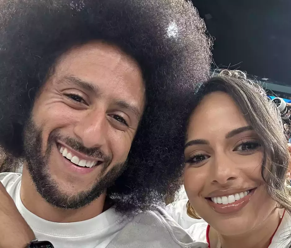 Colin Kaepernick and Nessa Diab