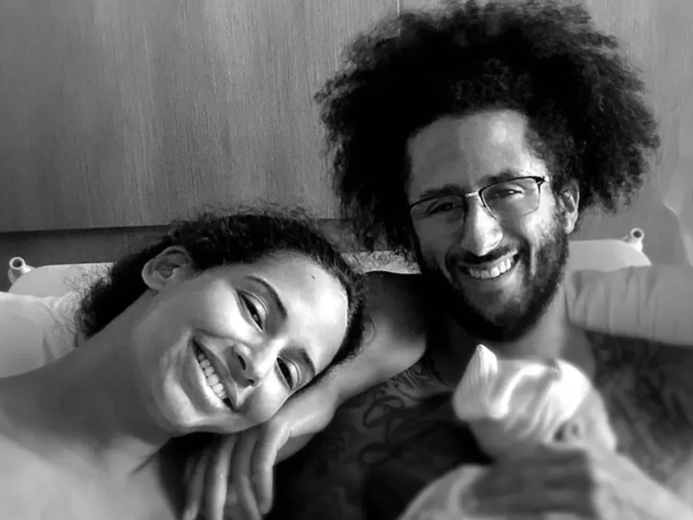 Colin Kaepernick wife and kid
