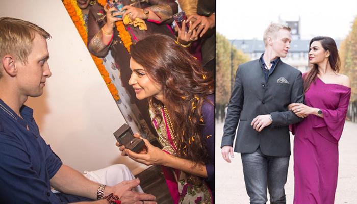 Aashka Goradia And Brent Goble's Royal And Elegant Wedding Card Is Out