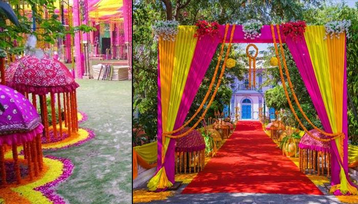 10 Wedding Decor Ideas For The Main Entrance Of Venue