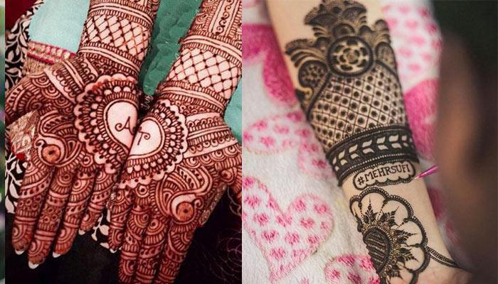 14 Creative Ways To Add Your To Be Husband S Name In Bridal Mehendi