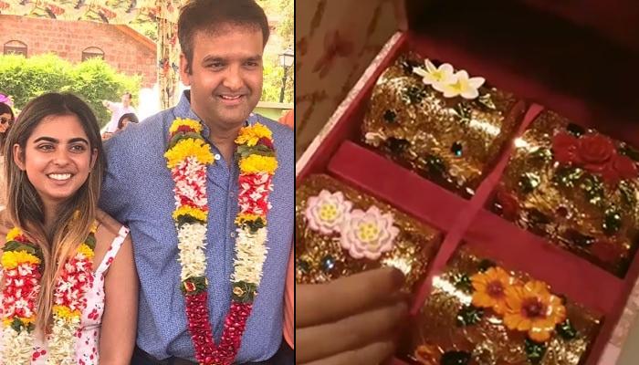Isha Ambani And Anand Piramal S Royal And Spiritual Wedding Invite Has 4 Gold Boxes Check Video