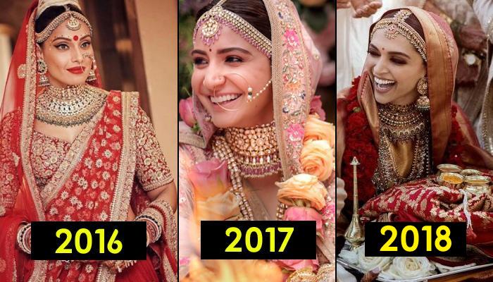 10 Wedding trends for Shaadi season set by real life Bollywood brides
