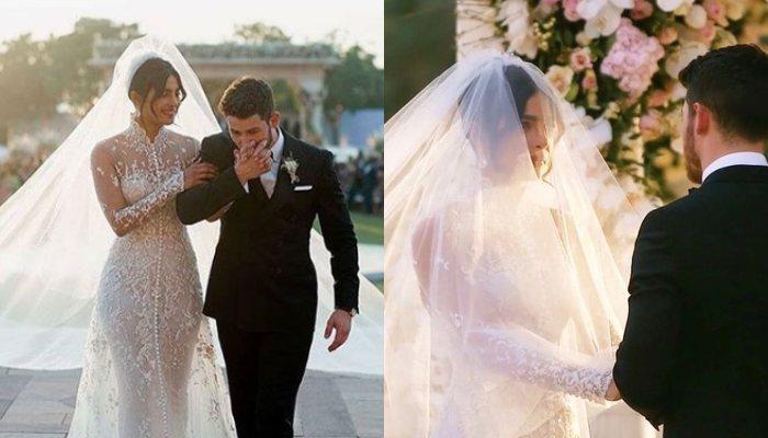 Priyanka Chopra-Nick Jonas Had Cut A Huge 6-Tier Wedding Cake Post Their Christian  Wedding, See Pic