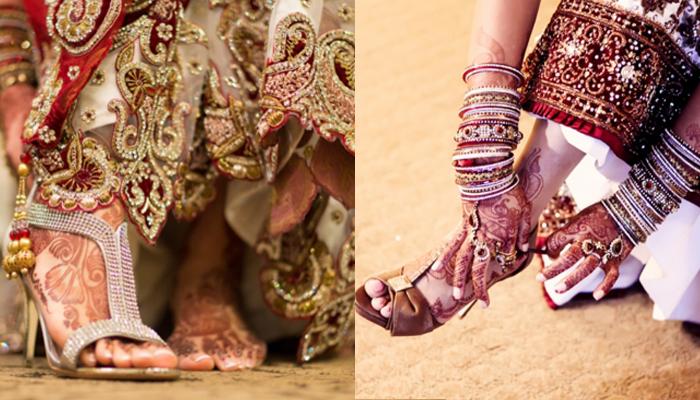 wedding footwear for bride