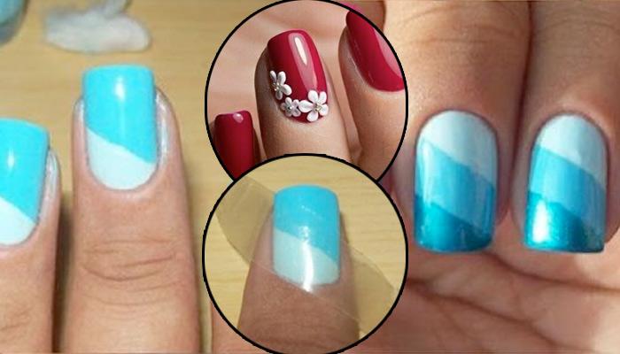 25 Easy Diy Nail Art Hacks That Can Be Done At Home For Beginners