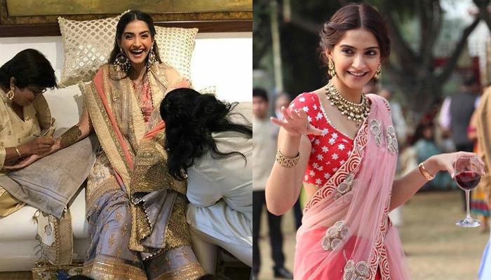 Sonam Kapoor looks etheral in 25 crore wedding dress |Sonam Kapoor Marriage  - YouTube