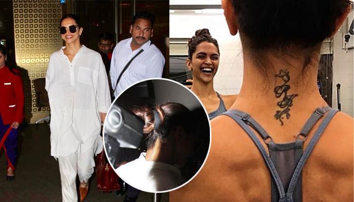 Deepika Padukone modified RK tattoo before her wedding  Deepika Padukone   From the recent pics it seems that she has modified her famous RK tattoo   By PinkVilla  Facebook