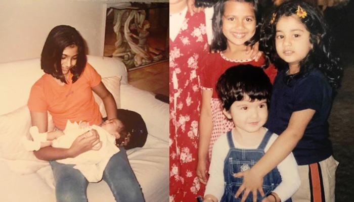 Janhvi Kapoor's Unseen Childhood Pics Shared By Sonam Kapoor And Maheep