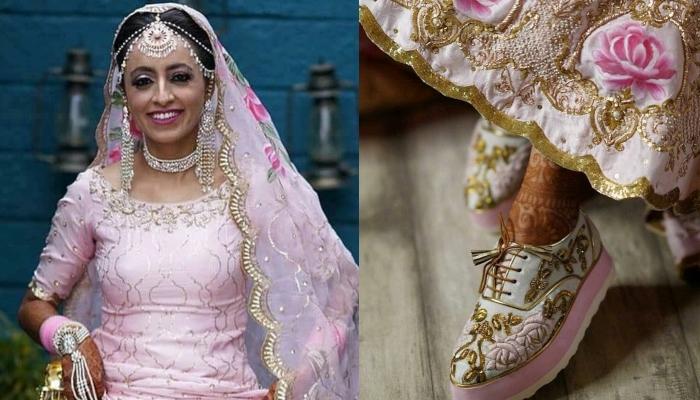 bridal sneakers - ShaadiWish